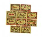 10er Pack Sicherheitszündhölzer klein
